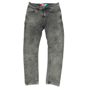 Diesel x Adidas Jeans Mens 30x28 Gray Acid Wash Collaboration Streetwear Pants